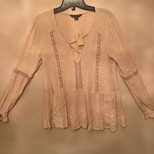 Blush Boho top by AEO